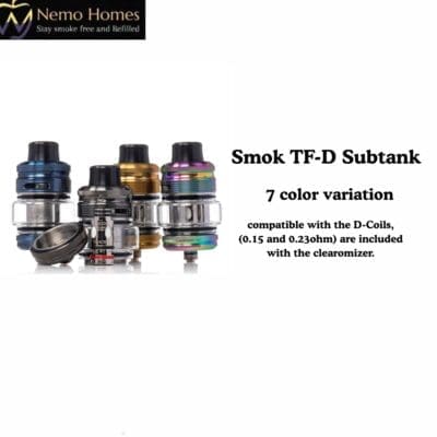 Buy SMOK TF-D Subtank  - Free UK Next Day Delivery (no minimum spend)