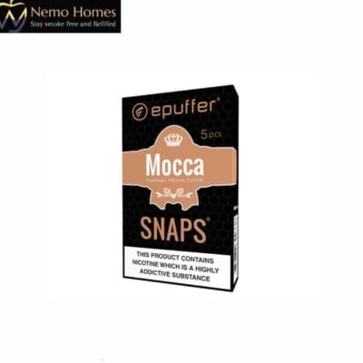 Buy Snaps CARAMEL MOCCA Cartridges  - Free UK Next Day Delivery (no minimum spend)