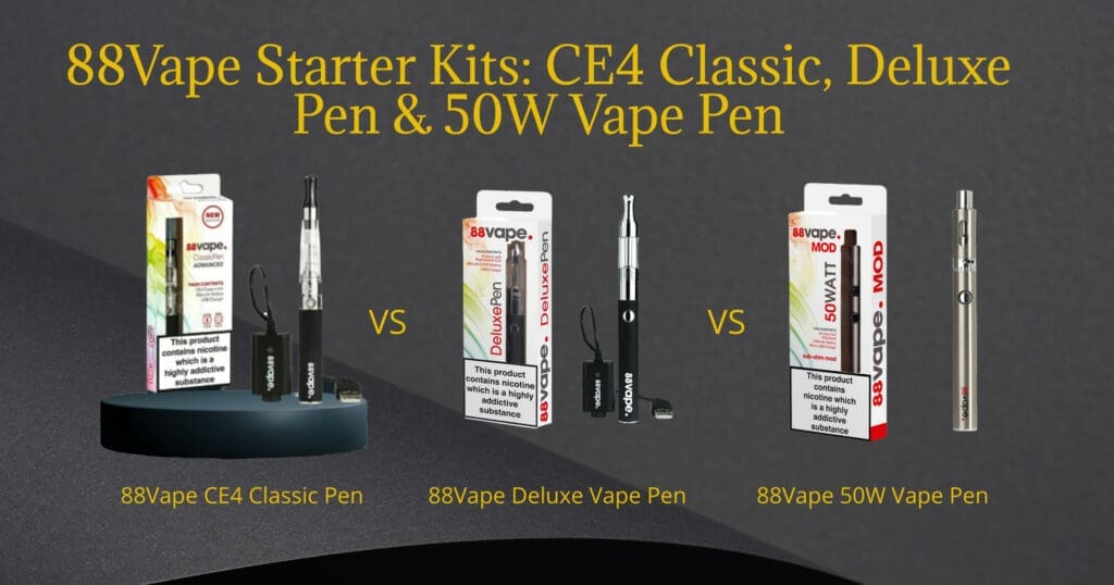 Buy The Ultimate Guide to 88Vape Pens: Everything You Need To Know & Which Kit is Right for You? 50w vape kit - Free UK Next Day Delivery (no minimum spend)