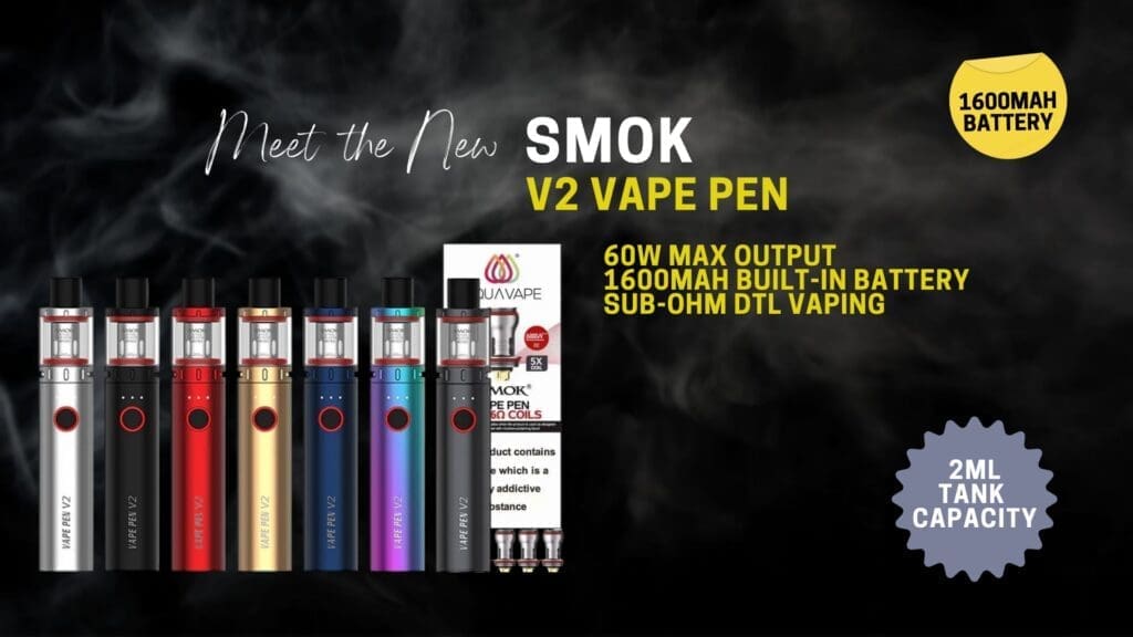 Buy Complete Guide to Smok V2 Vape Pen: Everything You Need to Know 0.15 Ohm Coil - Free UK Next Day Delivery (no minimum spend)