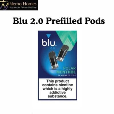 Buy Blu 2.0 Vape Pods - myBlu Prefilled Pods | 9mg | 18mg - Free UK Next Day Delivery (no minimum spend)