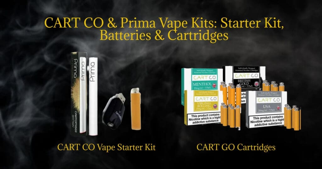 Buy The Ultimate Guide to Prima Battery & CART CO Cartridges : Everything you Need to Know 11mg nicotine - Free UK Next Day Delivery (no minimum spend)