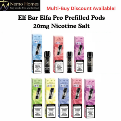 Buy Elf Bar Prefilled Pods | Elfa Pro  - Free UK Next Day Delivery (no minimum spend)