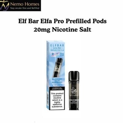 Buy Elf Bar Prefilled Pods | Elfa Pro  - Free UK Next Day Delivery (no minimum spend)