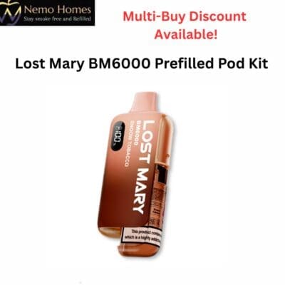 Buy Lost Mary BM6000 Prefilled Pod Kit & Refill Pack  - Free UK Next Day Delivery (no minimum spend)