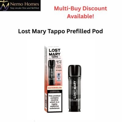 Buy Lost Mary Tappo Prefilled Pod  - Free UK Next Day Delivery (no minimum spend)