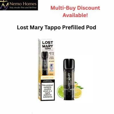 Buy Lost Mary Tappo Prefilled Pod  - Free UK Next Day Delivery (no minimum spend)