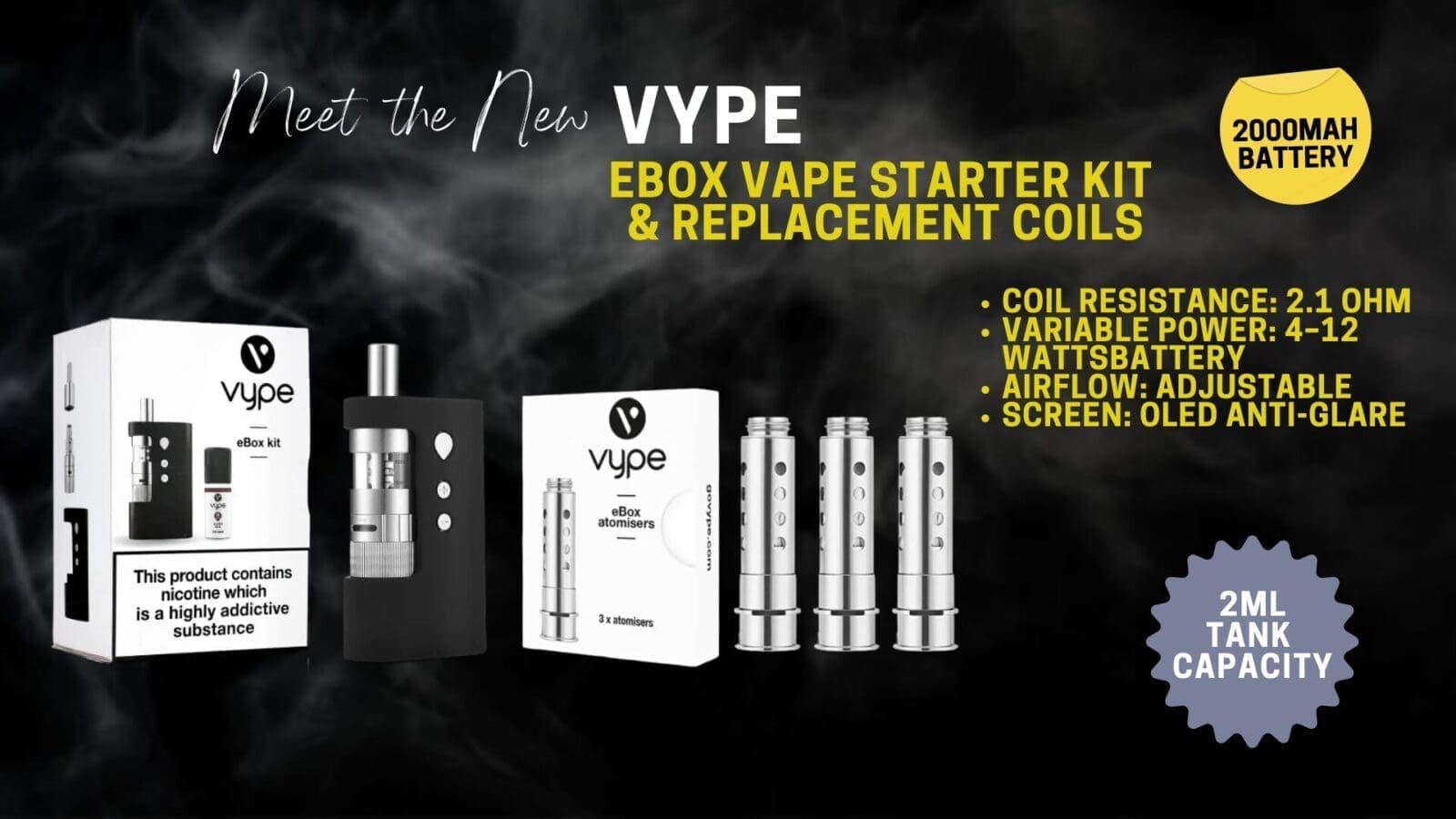 Vype eBox Guide & Replacement Coils - Nemo Homes