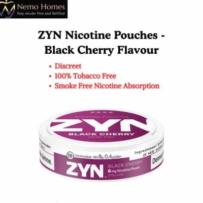 Buy ZYN Nicotine Pouches – Black Cherry Flavour  - Free UK Next Day Delivery (no minimum spend)
