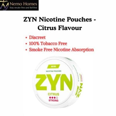 Buy ZYN Nicotine Pouches - Citrus Flavour  - Free UK Next Day Delivery (no minimum spend)