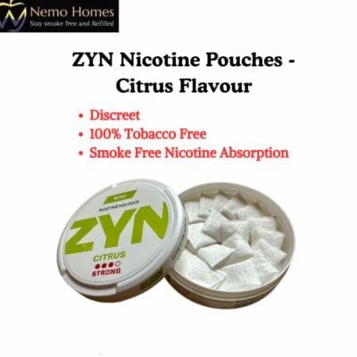 Buy ZYN Nicotine Pouches - Citrus Flavour  - Free UK Next Day Delivery (no minimum spend)