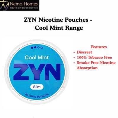 Buy ZYN Nicotine Pouches - Cool Mint Flavour  - Free UK Next Day Delivery (no minimum spend)