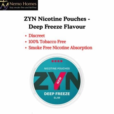 Buy ZYN Nicotine Pouches - Slim Deep Freeze X Strong 11mg  - Free UK Next Day Delivery (no minimum spend)