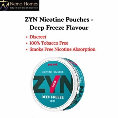 Buy ZYN Nicotine Pouches - Slim Deep Freeze X Strong 11mg  - Free UK Next Day Delivery (no minimum spend)