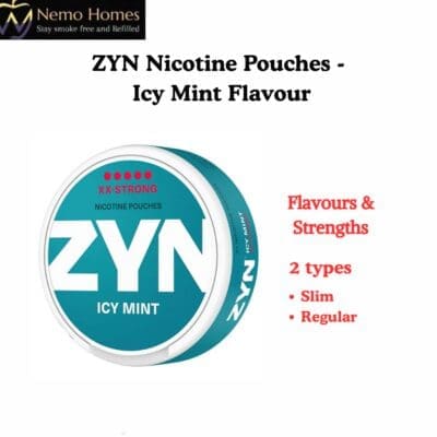 Buy ZYN Nicotine Pouches – Icy Mint Flavour  - Free UK Next Day Delivery (no minimum spend)