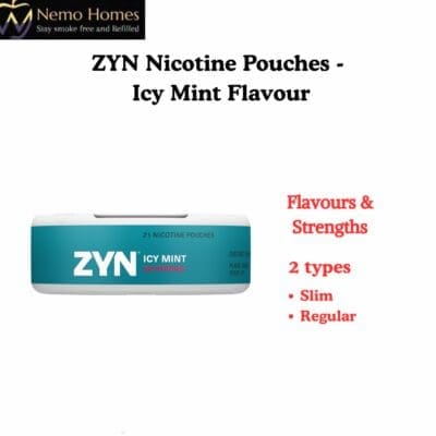 Buy ZYN Nicotine Pouches – Icy Mint Flavour  - Free UK Next Day Delivery (no minimum spend)