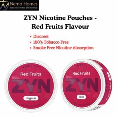 Buy ZYN Nicotine Pouches - Red Fruits Flavour  - Free UK Next Day Delivery (no minimum spend)