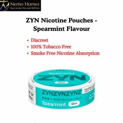 Buy ZYN Nicotine Pouches – Spearmint Flavour  - Free UK Next Day Delivery (no minimum spend)