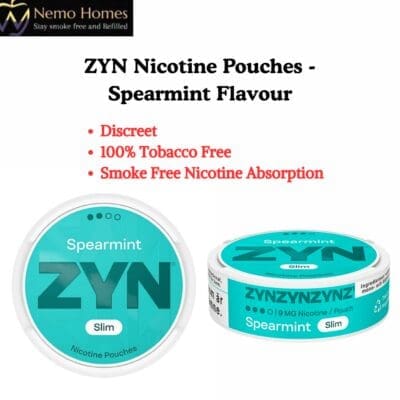 Buy ZYN Nicotine Pouches – Spearmint Flavour  - Free UK Next Day Delivery (no minimum spend)