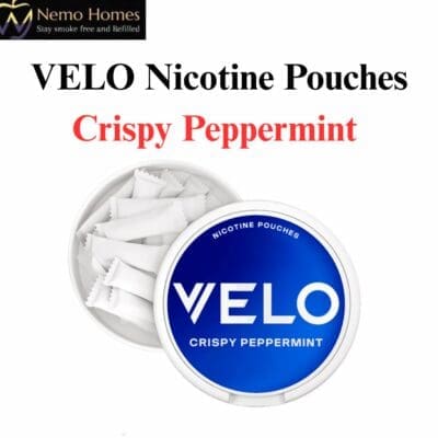 Buy VELO Nicotine Pouches – Crispy Peppermint  - Free UK Next Day Delivery (no minimum spend)