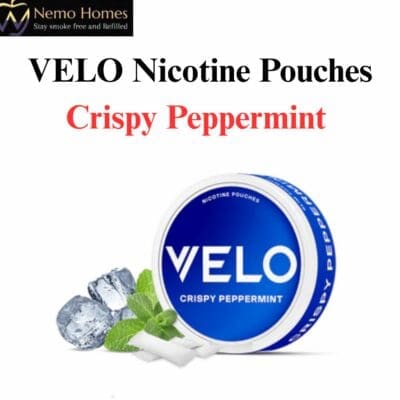 Buy VELO Nicotine Pouches – Crispy Peppermint  - Free UK Next Day Delivery (no minimum spend)