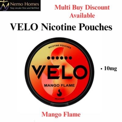 Buy VELO Nicotine Pouches – Mango Flame 10mg  - Free UK Next Day Delivery (no minimum spend)