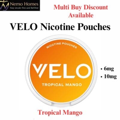 Buy VELO Nicotine Pouches – Tropical Mango  - Free UK Next Day Delivery (no minimum spend)
