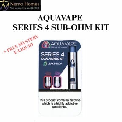Buy Aquavape Series 4 Sub Ohm Vape Pen  - Free UK Next Day Delivery (no minimum spend)