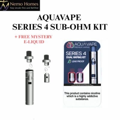 Buy Aquavape Series 4 Sub Ohm Vape Pen  - Free UK Next Day Delivery (no minimum spend)