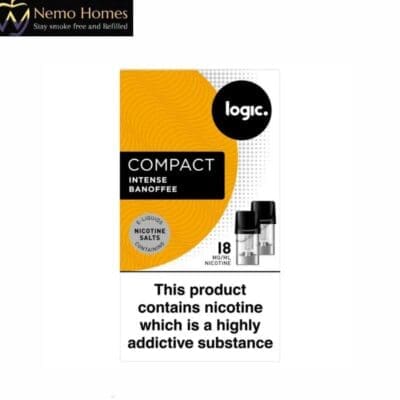 Buy Logic Vapes Compact Pods + Compact Device  - Free UK Next Day Delivery (no minimum spend)