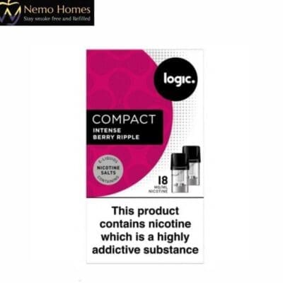 Buy Logic Vapes Compact Pods + Compact Device  - Free UK Next Day Delivery (no minimum spend)