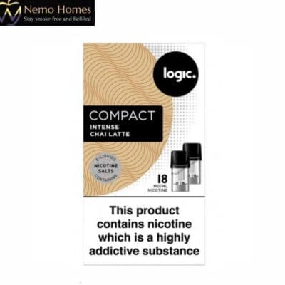 Buy Logic Vapes Compact Pods + Compact Device  - Free UK Next Day Delivery (no minimum spend)
