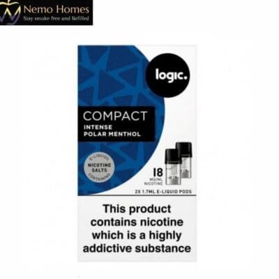 Buy Logic Vapes Compact Pods + Compact Device  - Free UK Next Day Delivery (no minimum spend)