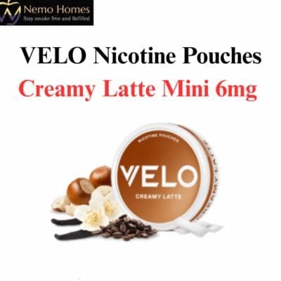 Buy VELO Nicotine Pouches – Creamy Latte Mini 6mg  - Free UK Next Day Delivery (no minimum spend)