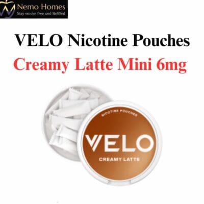 Buy VELO Nicotine Pouches – Creamy Latte Mini 6mg  - Free UK Next Day Delivery (no minimum spend)