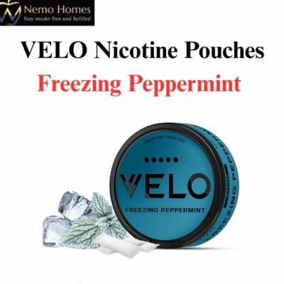Buy VELO Nicotine Pouches – Freezing Peppermint  - Free UK Next Day Delivery (no minimum spend)