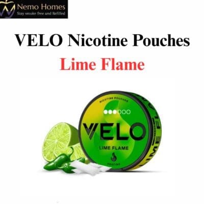 Buy VELO Nicotine Pouches - Lime Flame 8mg  - Free UK Next Day Delivery (no minimum spend)