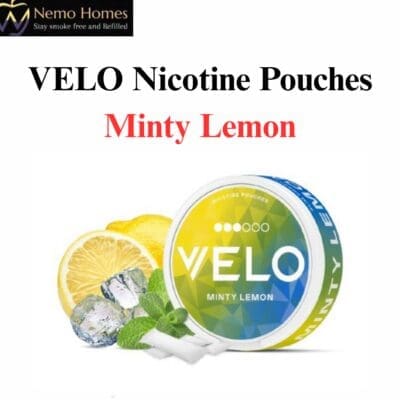 Buy VELO Nicotine Pouches – Minty Lemon 10mg  - Free UK Next Day Delivery (no minimum spend)