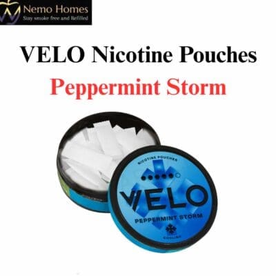 Buy VELO Nicotine Pouches – Peppermint Storm  - Free UK Next Day Delivery (no minimum spend)