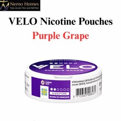 Buy VELO Nicotine Pouches – Purple Grape  - Free UK Next Day Delivery (no minimum spend)