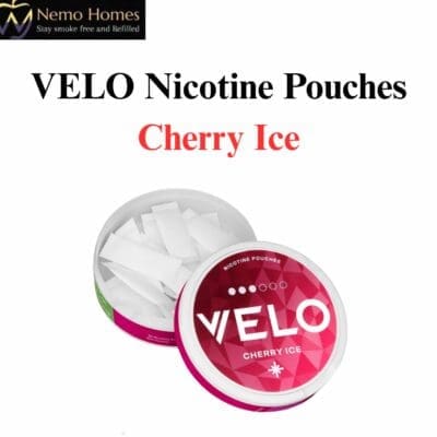Buy VELO Nicotine Pouches – Cherry Ice  - Free UK Next Day Delivery (no minimum spend)