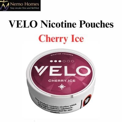 Buy VELO Nicotine Pouches – Cherry Ice  - Free UK Next Day Delivery (no minimum spend)