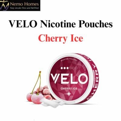 Buy VELO Nicotine Pouches – Cherry Ice  - Free UK Next Day Delivery (no minimum spend)