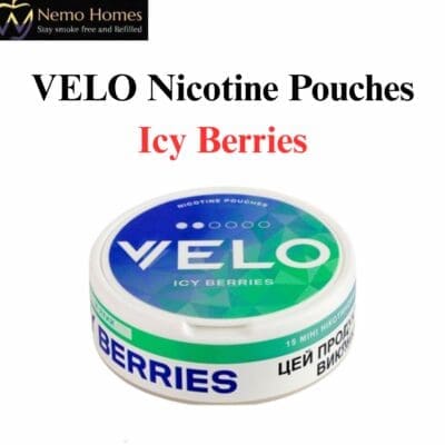 Buy VELO Nicotine Pouches – Icy Berries  - Free UK Next Day Delivery (no minimum spend)