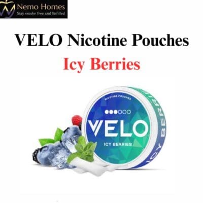 Buy VELO Nicotine Pouches – Icy Berries  - Free UK Next Day Delivery (no minimum spend)
