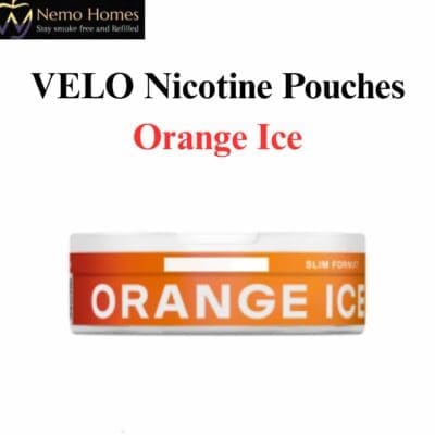 Buy VELO Nicotine Pouches – Orange Ice  - Free UK Next Day Delivery (no minimum spend)