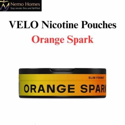 Buy VELO Nicotine Pouches – Orange Spark 10.9mg  - Free UK Next Day Delivery (no minimum spend)