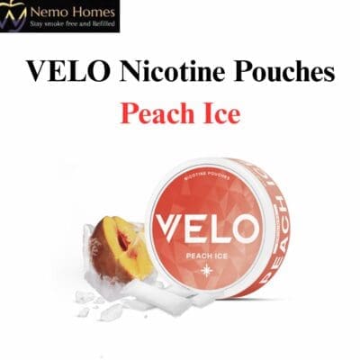 Buy VELO Nicotine Pouches – Peach Ice  - Free UK Next Day Delivery (no minimum spend)