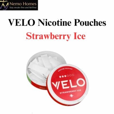 Buy VELO Nicotine Pouches – Strawberry Ice  - Free UK Next Day Delivery (no minimum spend)