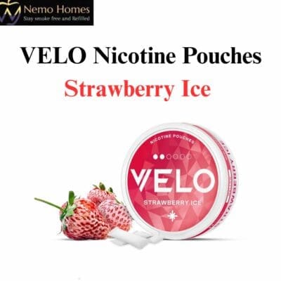 Buy VELO Nicotine Pouches – Strawberry Ice  - Free UK Next Day Delivery (no minimum spend)